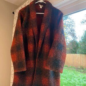 🧣 Long Plaid Cardigan – Cozy, Stylish & Perfect for Layering 🍂